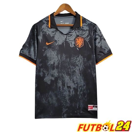 Camisetas De Futbol Países Bajos Portero Negro 2025/2026