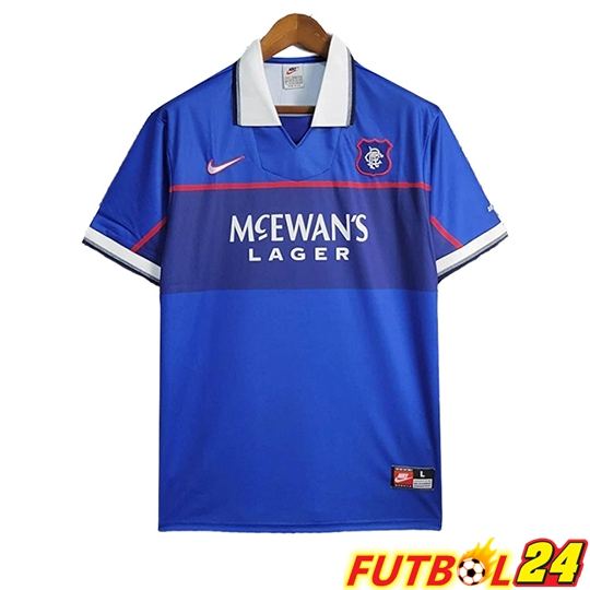 Camisetas De Futbol Rangers FC Retro Primera 1998/1999