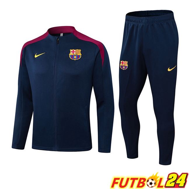 Chandal Equipos De Futbol - Chaqueta FC Barcelona Azul Real 2025/2026