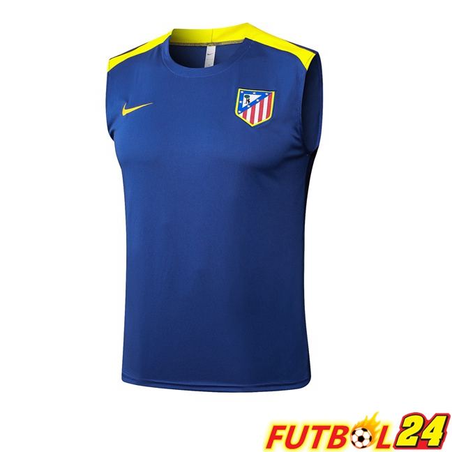 Chalecos De Futbol Atletico Madrid Azul Real 2025/2026