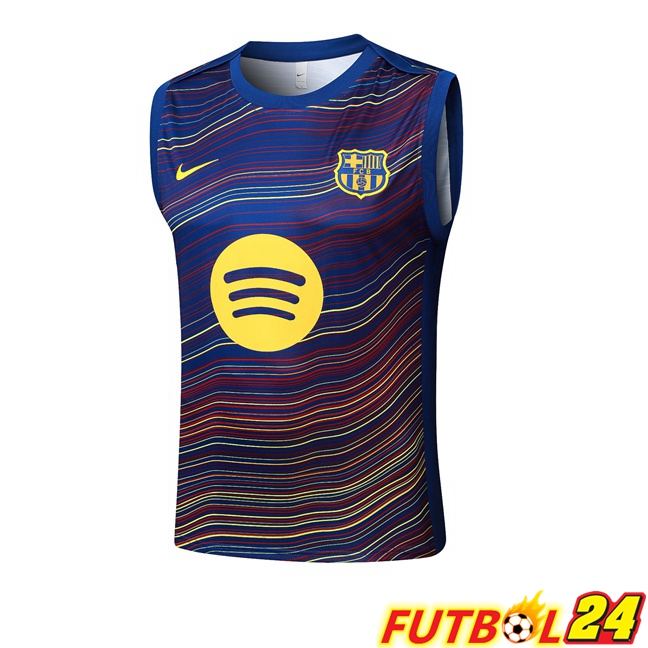 Chalecos De Futbol FC Barcelona Púrpura Azul Real 2025/2026