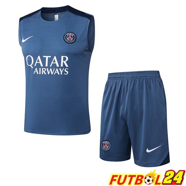 Chalecos De Futbol Paris PSG + Cortos Gris 2025/2026