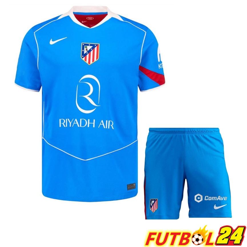 Camisetas De Futbol Atletico Madrid Tercera + Cortos 2025/2026