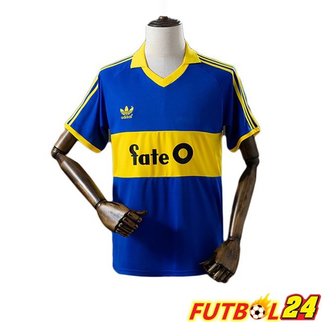 Camisetas De Futbol Boca Juniors Retro Primera Azul Real 1986-1988