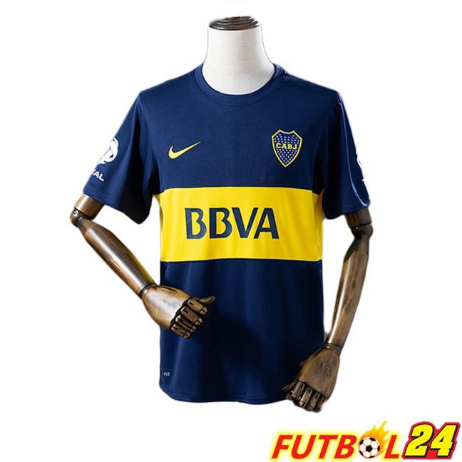 Camisetas De Futbol Boca Juniors Retro Primera Azul Real 2014-2015