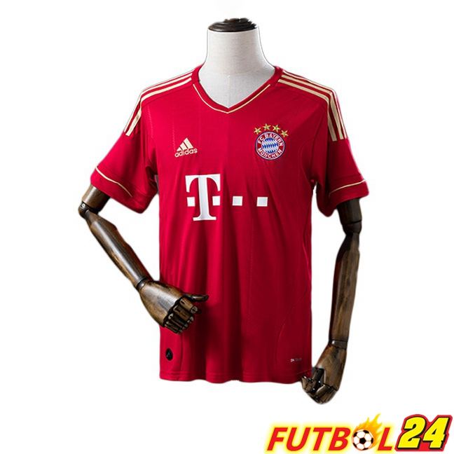 Camisetas De Futbol Bayern Munich Retro Primera Rojo 2012-2013