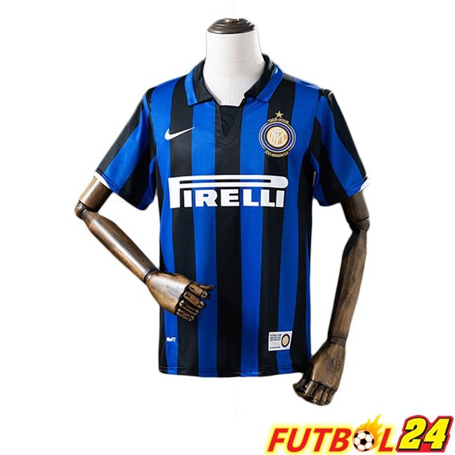 Camisetas De Futbol Inter Milan Retro Primera Azul 2007-2008