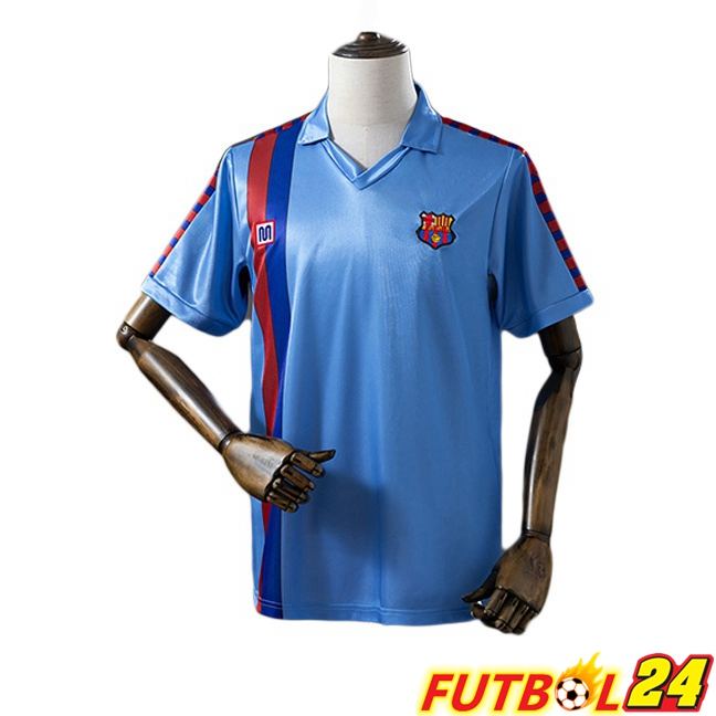 Camisetas De Futbol FC Barcelona Retro Segunda Azul 1987-1991