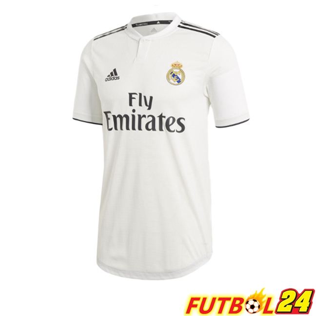 Camisetas De Futbol Real Madrid Retro Primera Blanco 2018-2019