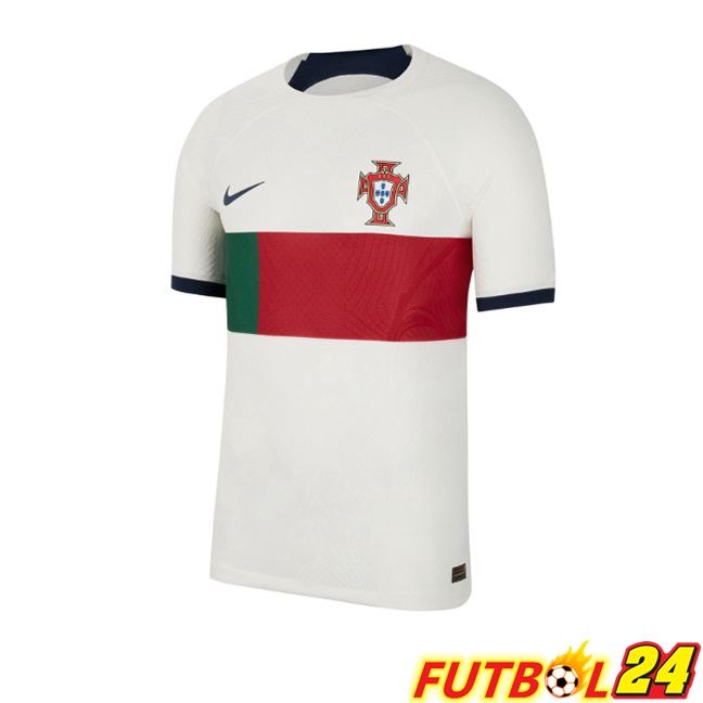 Camisetas De Futbol Portugal Retro Segunda Blanco 2022