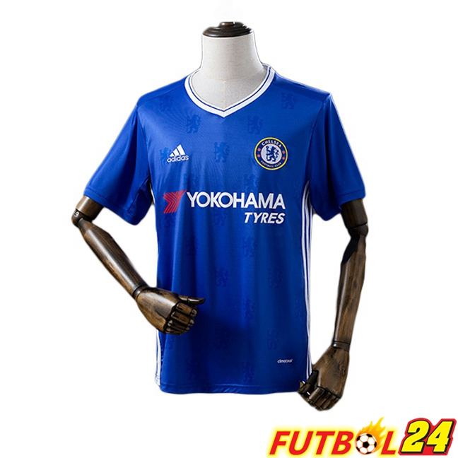 Camisetas De Futbol FC Chelsea Retro Primera Azul 2016-2017