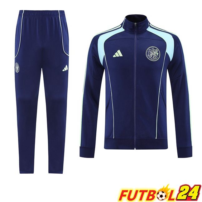 Chandal Equipos De Futbol - Chaqueta AFC Ajax Azul Real 2025/2026