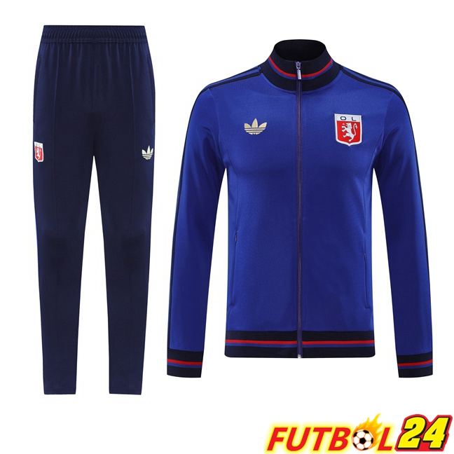Chandal Equipos De Futbol - Chaqueta lyon OL Azul 2025/2026