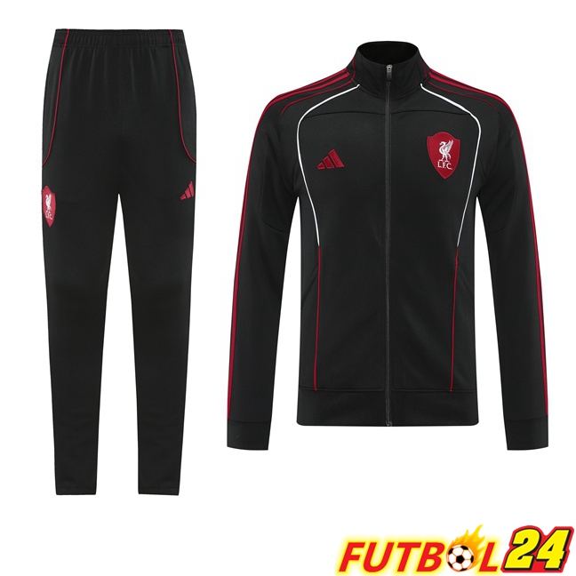 Chandal Equipos De Futbol - Chaqueta FC Liverpool Negro 2025/2026