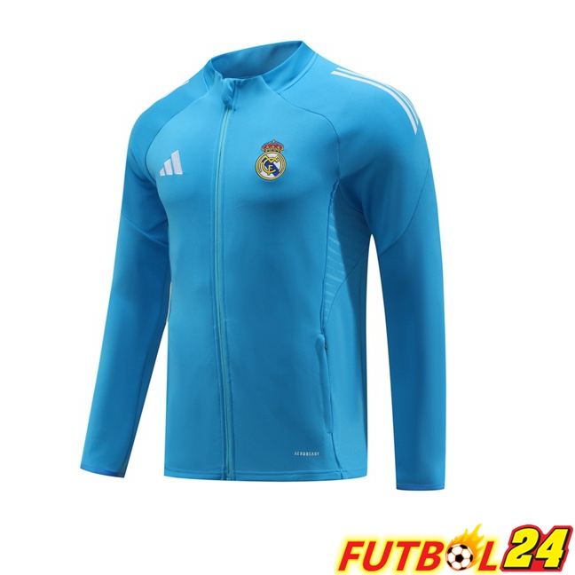 Chaquetas Futbol Real Madrid Azul 2025/2026