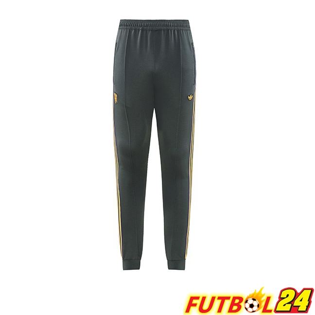 Pantalon Entrenamiento Manchester United Gris 2025/2026