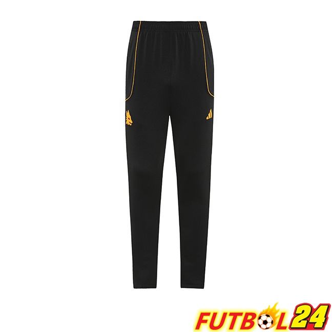 Pantalon Entrenamiento AS Roma Negro 2025/2026