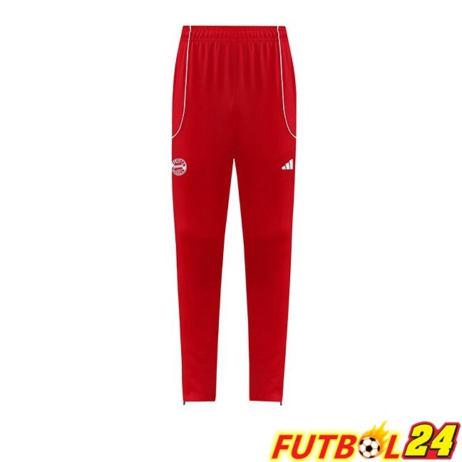 Pantalon Entrenamiento Bayern Munich Rojo 2025/2026