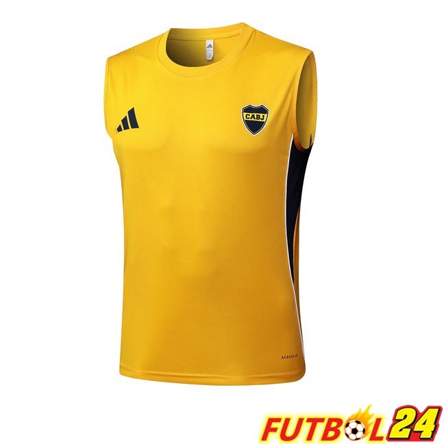 Chalecos De Futbol Boca Juniors Amarillo 2025/2026
