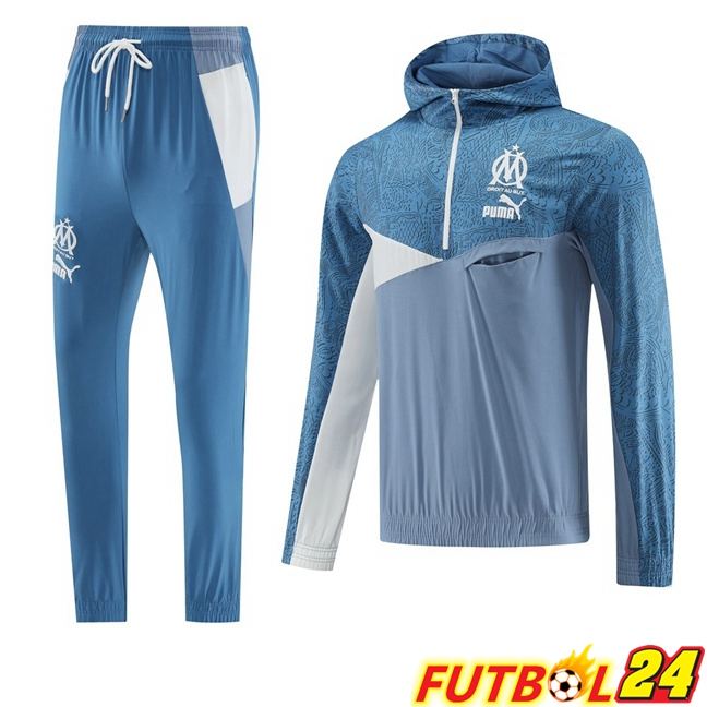 Chandal Futbol - Rompevientos Marsella OM Azul 2025/2026