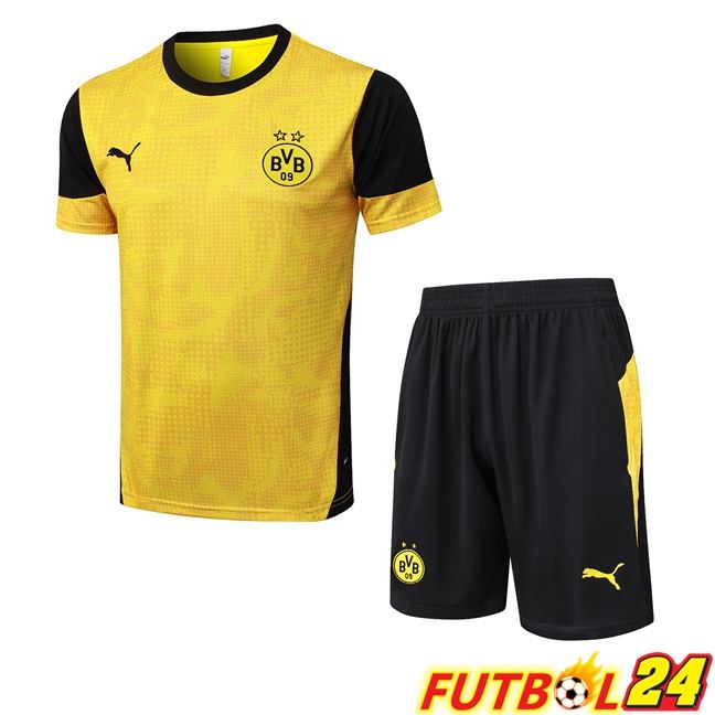 Camiseta Entrenamiento Dortmund BVB + Cortos Amarillo 2025/2026