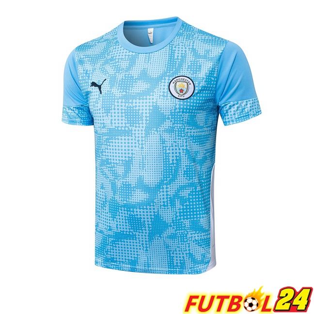 Camiseta Entrenamiento Manchester City Azul 2025/2026