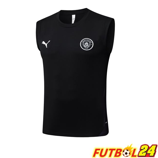 Chalecos De Futbol Manchester City Negro 2025/2026