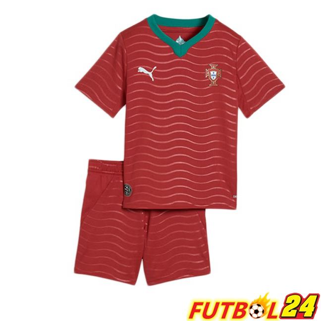 Camisetas De Futbol Portugal Ninos Primera Rojo 2026/2027