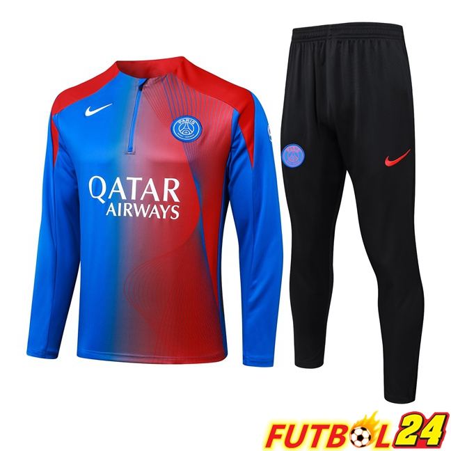 Chandal Equipos De Futbol Paris PSG Azul Rojo 2025/2026