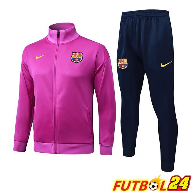 Chandal Equipos De Futbol - Chaqueta FC Barcelona Púrpura 2025/2026