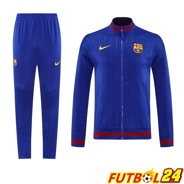 Chandal Equipos De Futbol - Chaqueta FC Barcelona Azul 2025/2026