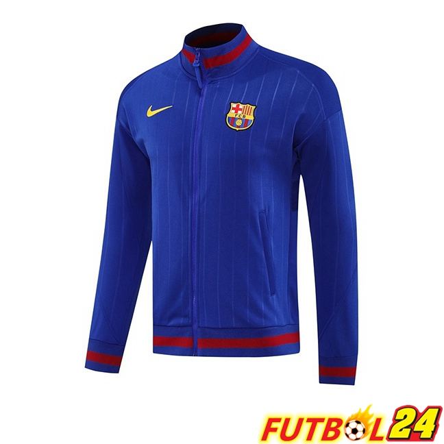 Chaquetas Futbol FC Barcelona Azul 2025/2026