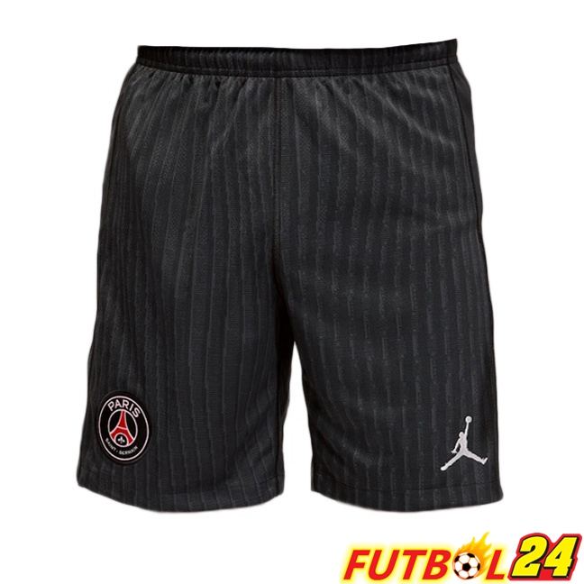Cortos de Futbol Paris PSG Cuarta Negro 2025/2026