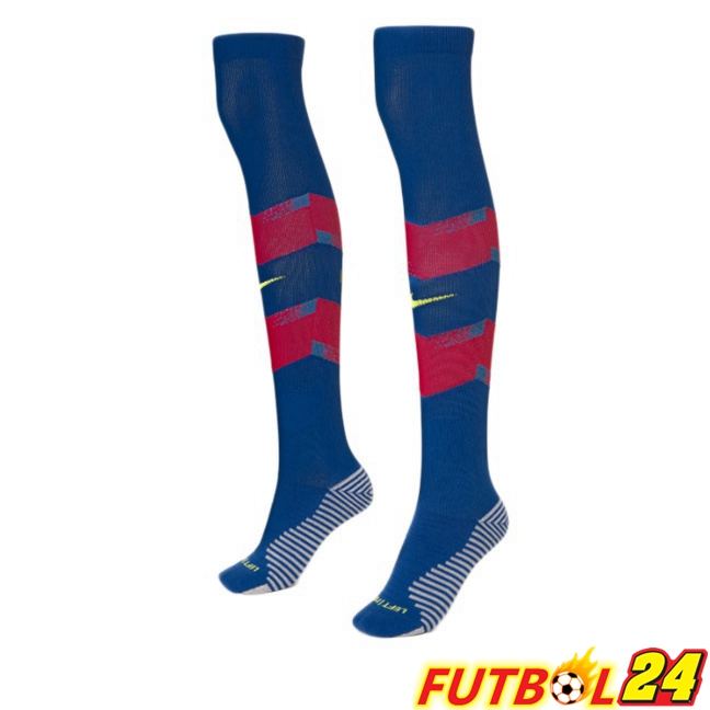 Calcetines De Futbol FC Barcelona Cuarta Azul Rojo 2025/2026