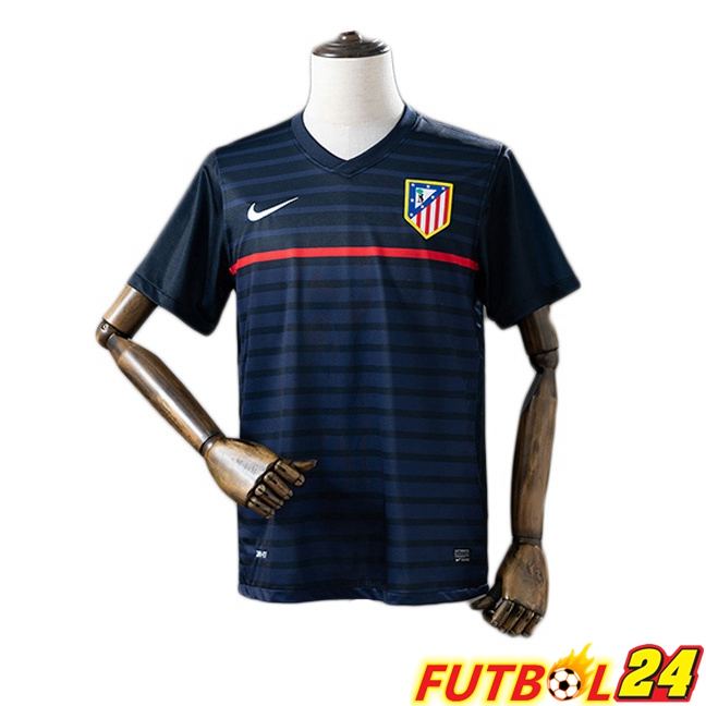 Camisetas De Futbol Atletico Madrid Retro Segunda Azul Real 2011-2012