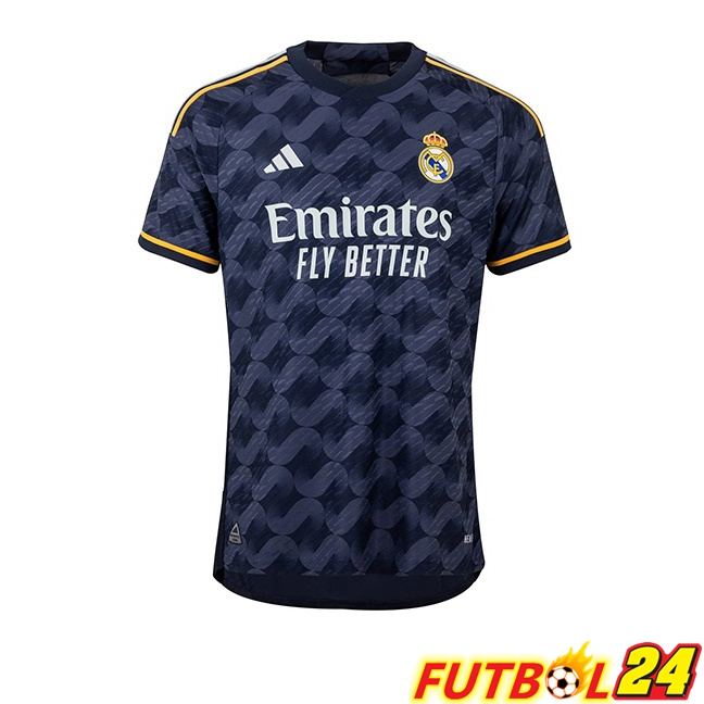 Camisetas De Futbol Real Madrid Retro Segunda Azul Real 2023-2024