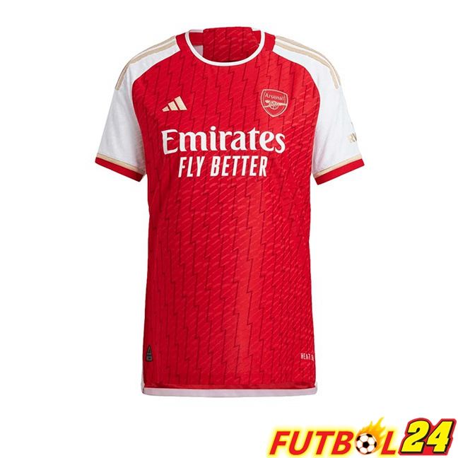 Camisetas De Futbol Arsenal Retro Primera Blanco Rojo 2023-2024