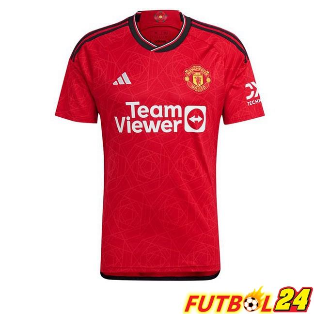 Camisetas De Futbol Manchester United Retro Primera Rojo 2023-2024