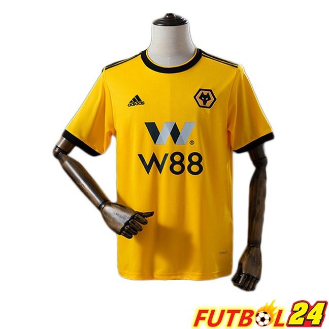 Camisetas De Futbol Wolves Retro Primera Amarillo 2018-2019