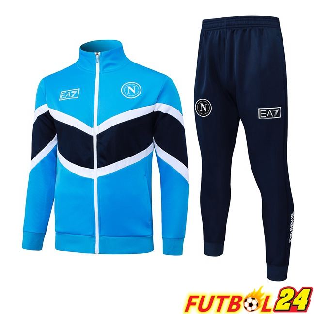 Chandal Equipos De Futbol - Chaqueta SSC Napoli Azul 2025/2026