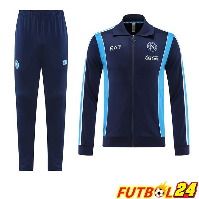 Chandal Equipos De Futbol - Chaqueta SSC Napoli Azul Real 2025/2026