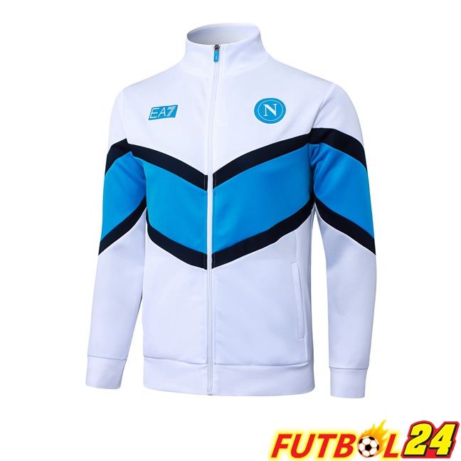 Chaquetas Futbol SSC Napoli Blanco 2025/2026