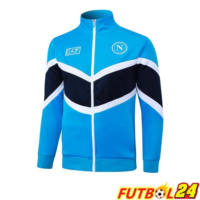 Chaquetas Futbol SSC Napoli Azul 2025/2026