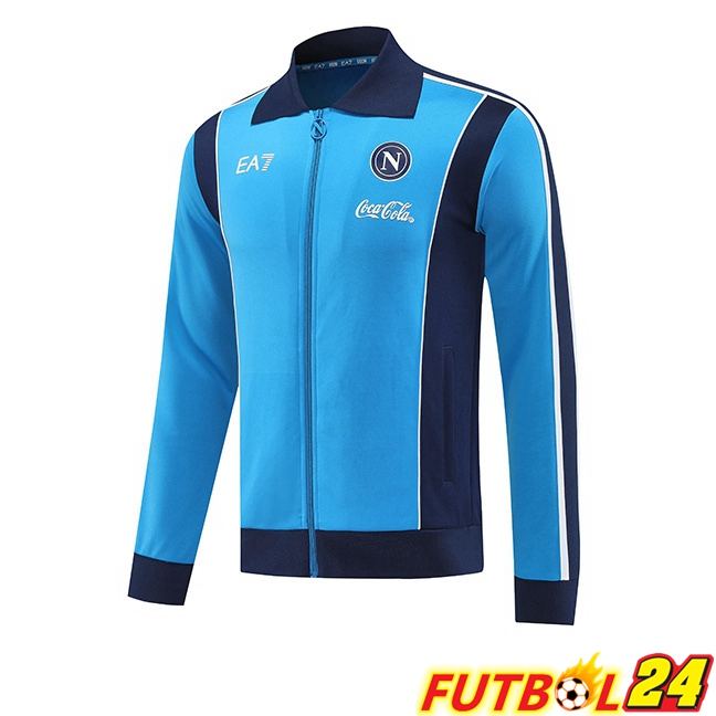 Chaquetas Futbol SSC Napoli Azul 2025/2026