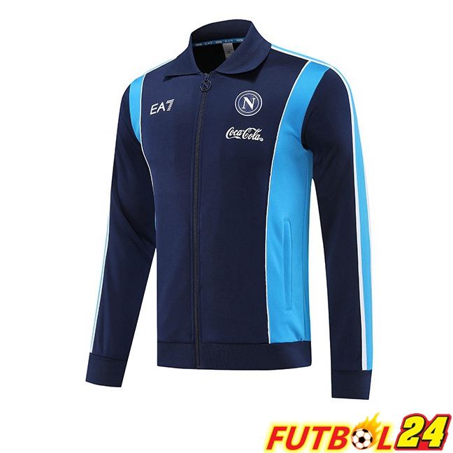 Chaquetas Futbol SSC Napoli Azul Real 2025/2026