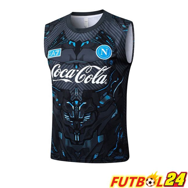 Chalecos De Futbol SSC Napoli Negro 2025/2026