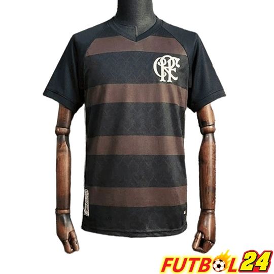 Camisetas De Futbol Flamengo Retro Diamond Edition Negro/Marrón 2018