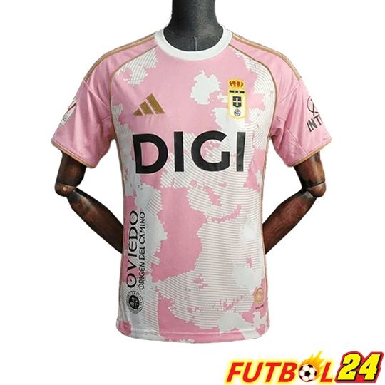 Camisetas De Futbol Real Oviedo Edición Especial Rosado 2025/2026