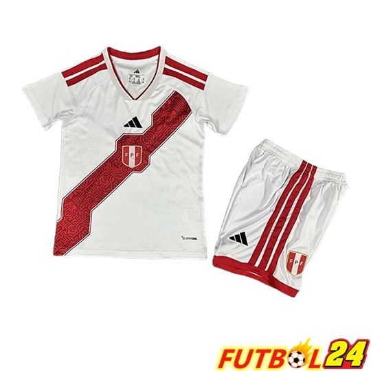 Camisetas De Futbol Perù Ninos Primera 2026/2027