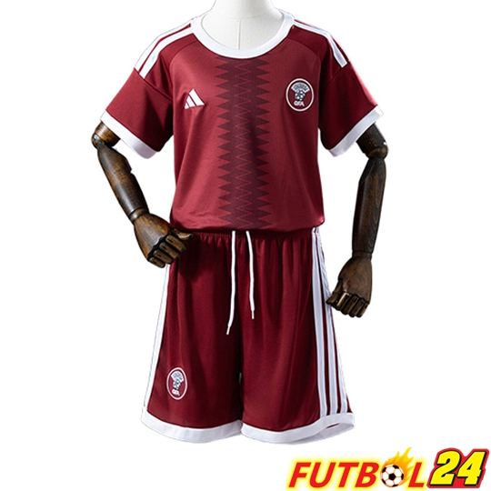 Camisetas De Futbol Qatar Ninos Primera 2026/2027